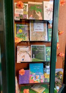 Vitrine "Saint-Fiacre" - Librairie Delamain