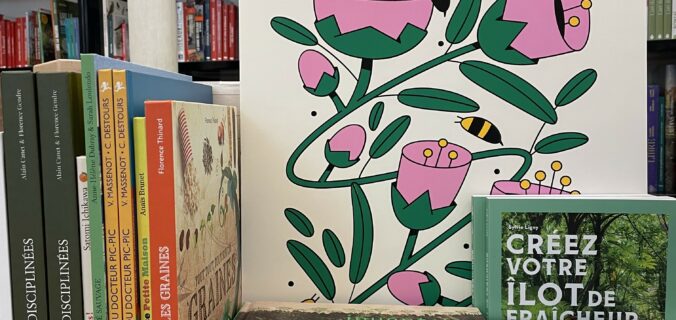 Mise en avant Prix Saint-Fiacre 2025 à la librairie Mollat