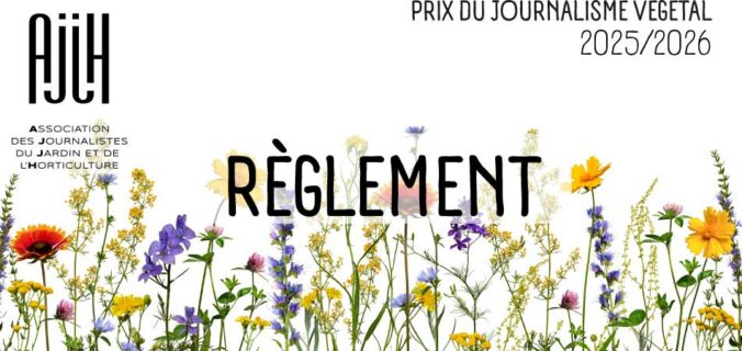 Règlement du prix du journalisme végétal