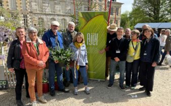 Les journalistes d'horticulture de l'AJJH sont venus nombreux pour le lancement du label "La Pépite végétale" lors des journées de Saint-Jean-de-Beauregard